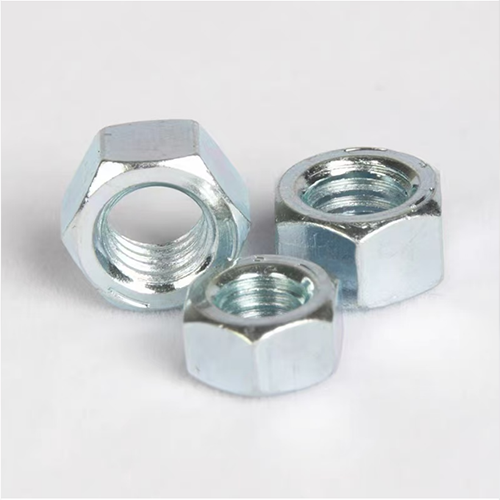 Assorted zinc-plated Grade 5 hex nuts – US inch sizes with UNC thread
