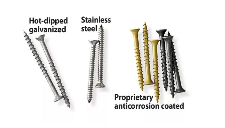 Comparison of stainless steel screws and galvanized screws - differences in material, corrosion resistance, applications